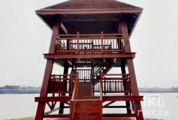 太原防腐木瞭望塔建造案例